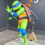 TMNT Leo Nickelodeon skulptur Beverloo 3D
