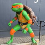 Material: Polyester. Größe: 150 cm Auftraggeber: Nickelodeon Standort: Gdansk (Polen)